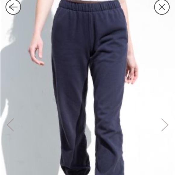 Brandy Melville Pants - Brandy navy sweatpants